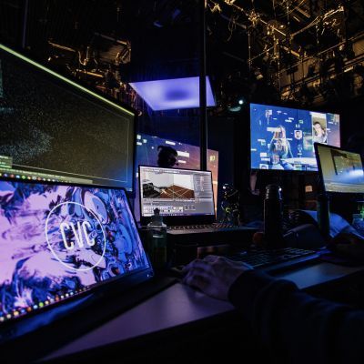 video design, computer screens
